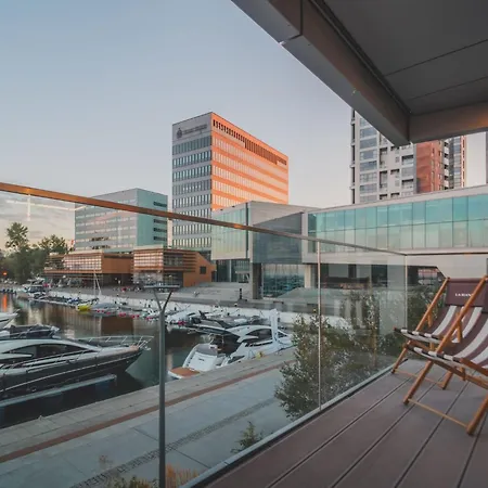 Yacht Park Mit Panoramablick Auf Den Yachthafen In Gdynia- Polen By Interhome *