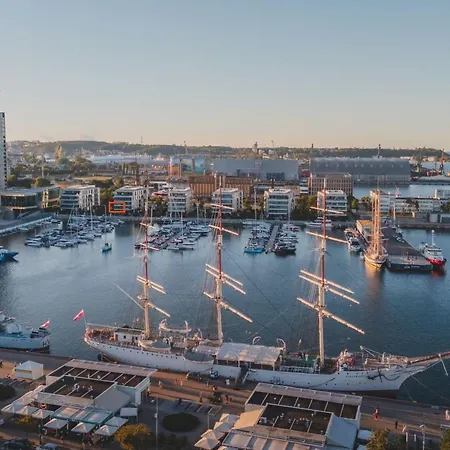 Yacht Park Mit Panoramablick Auf Den Yachthafen In Gdynia- Polen By Interhome アパート グディニャ