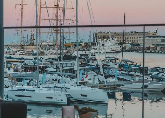 Yacht Park Mit Panoramablick Auf Den Yachthafen In Gdynia- Polen By Interhome Apartament